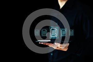 Document management system DMS, online documentation database