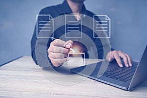 Document Management System (DMS), online documentation database and process automation to efficiently manage fi