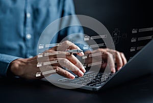 Document Management System, online documentation database and process automation to efficiently manage files, documentation in