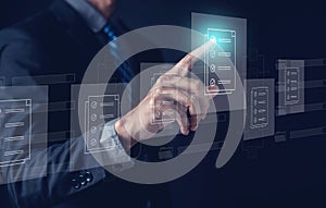 Document Management System, online documentation database and process automation to efficiently manage files, knowledge and