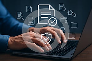 Document management system security compliance automation workflow efficiency productivity technology solution data