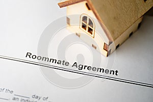 The document Roommate Agreement is ready for signing