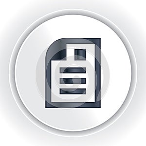 document sheet. Vector illustration decorative design