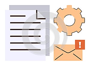Document Management with Notification and Workflow Processing Concept