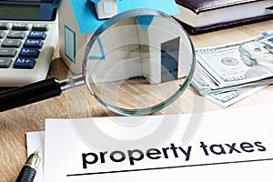 Document with title Property tax.