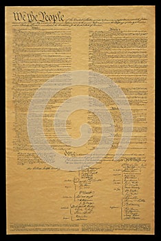Document of U.S. Constitution