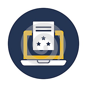 Documentation, office documents Vector Icon which can easily modify