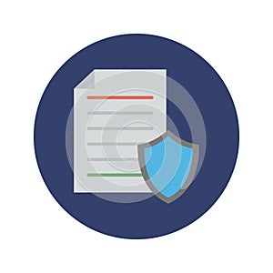 Documents approved Color Vector Icon which can easily modify or edit