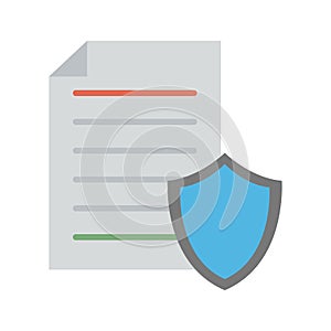 Documents approved Color Vector Icon which can easily modify or edit