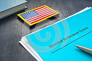 Documents about blended retirement system or BRS.