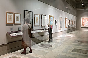 Documents in the exhibition in Pushkin Museum