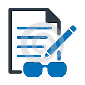 Documents, filen Vector Icon which can easily modify or edit photo