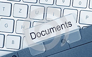 Documents folder on computer photo