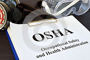 Documents with Occupational Safety and Health Administration OSHA.