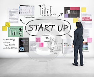 Documents Paperwork Business Strategy Concept