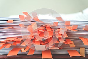 Documents with sticky bookmarks