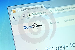 DocuSign company website
