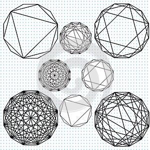 Dodecahedron polygons photo