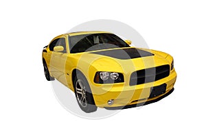 Dodge Daytona Hemi Isolated