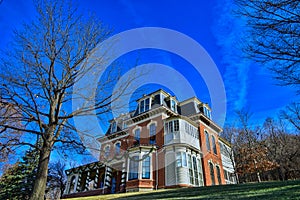 Dodge House mansion historic site in Council Bluffs Iowa