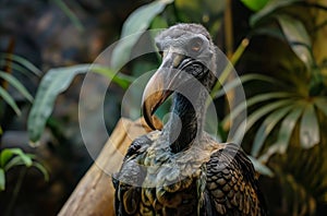 Dodo bird close-up