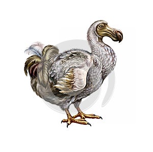 Dodo bird Raphus cucullatus