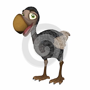 Dodo 3d cartoon