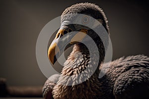 Dodo, flightless bird that inhabited Mauritius, extinct animal, Generative AI