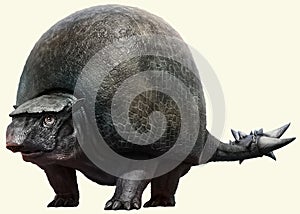 Doedicurus from the Holocene era 3D illustration