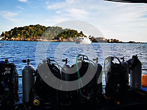 Does scuba diving ship take take solace to Andaman sea in the south of Thailand