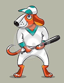 Dog the baseball player