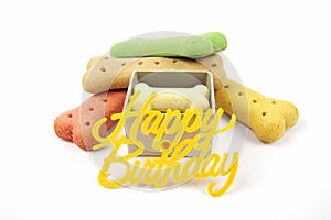 dog biscuit birthday treats