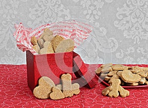 Dog Biscuits for Valentine`s Day
