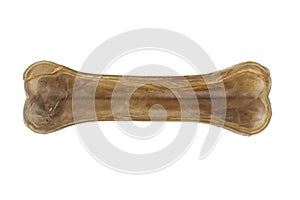 Dog bone isolated on white background