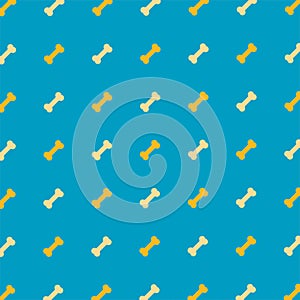 Dog bone pattern vector background 2