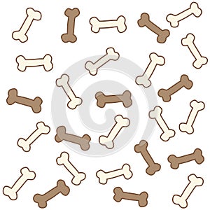 Dog bones seamless