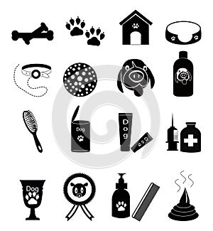 Dog Care Icons