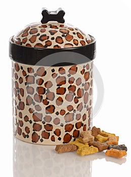 Dog cookie jar