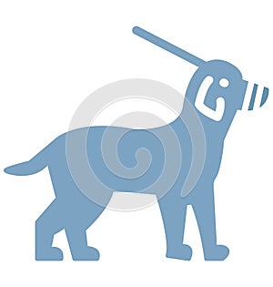 Dog  Dog Isolated Vector Icon which can easily modify or editIsolated Vector Icon which can easily modify or edit