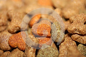 Dog dry healthy food from purina close up background high quality big size prints
