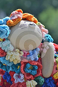 Dog dummy Woolen Stitch crochet