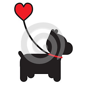 Dog and Heart