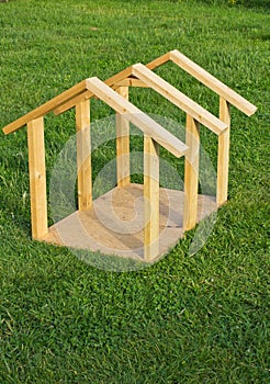 Dog House Wood Frame