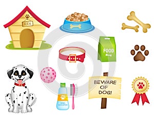 Dog icons / clipart collection