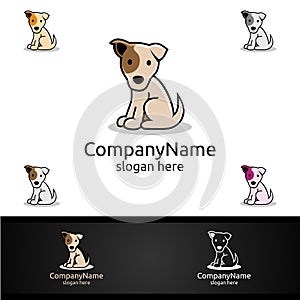 Dog Logo for Pet Shop, Veterinary, or Dog Lover Concept