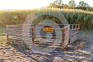 Dog Park at Detering Farm Eugene Oregon photo