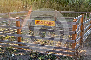 Dog Park at Detering Farm Eugene Oregon photo