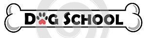 Dog school  logo design