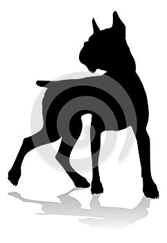 Dog Silhouette Pet Animal