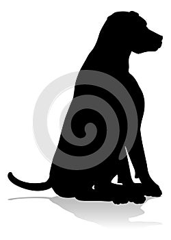 Dog Silhouette Pet Animal